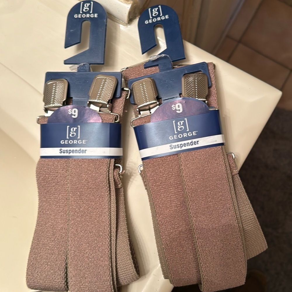 GEORGE TERRY SUSPENDERS 15”